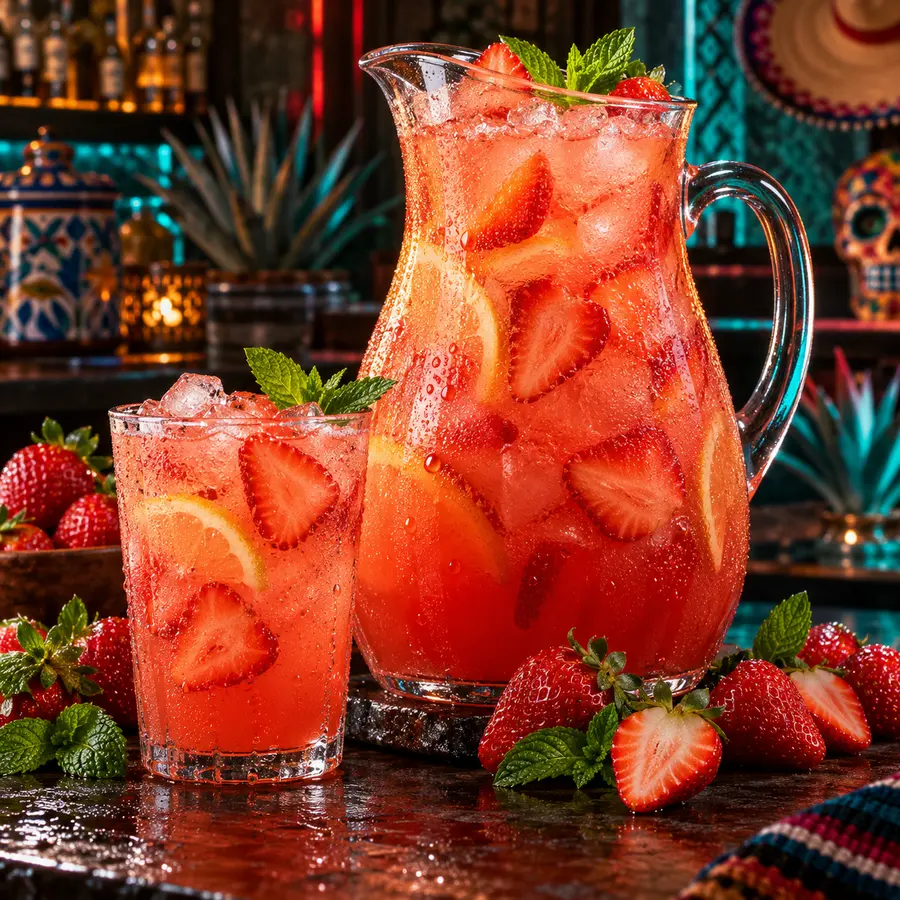 Lemoniada truskawkowa